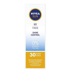Матирующий крем для лица с высокой защитой SPF30 50мл Nivea, Sun UV Face Shine Control
