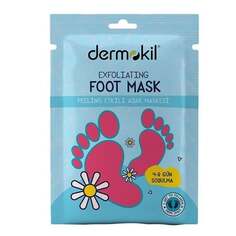 Отшелушивающая маска для ног Exfoliating Foot Mask 30мл, dermokil