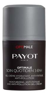 Гель-крем для лица увлажняющий и против усталости, 50 мл Payot, Optimale Soin Quotidien 3-en-1