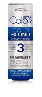 Тонирующая краска для волос - Холодный Блонд 100мл Joanna Ultra Color Pigment