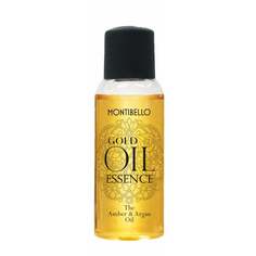 Янтарно-аргановое масло для всех типов волос 30мл Montibello Gold Oil Essence