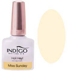 Гель-лак, гибридный лак для ногтей Miss Sunday, кремовая формула, стойкий, интенсивный цвет, не забивает кутикулу, 7 мл Indigo