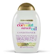 Кондиционер с кокосовым чудодейственным маслом для сухих и поврежденных волос Organix Damage Remedy +