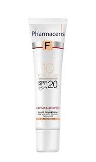 Покровный флюид для сосудистой кожи Capilar-Correction 10 Porcelain, SPF 20, 30 мл Pharmaceris, F