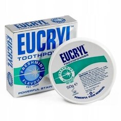 Интенсивный порошок для отбеливания зубов Freshmint, 50 г Eucryl