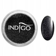 Черный порошок Indigo Snow 2,5 г, Indigo Nails Lab