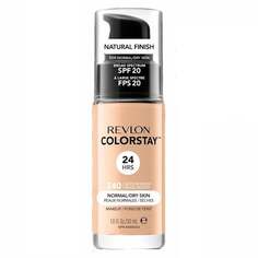 Тональный крем с помпой для нормальной и сухой кожи 240 Medium Beige, 30 мл Revlon, ColorStay