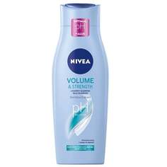 Мягкий шампунь для волос Volume &amp; Strength 400мл Nivea