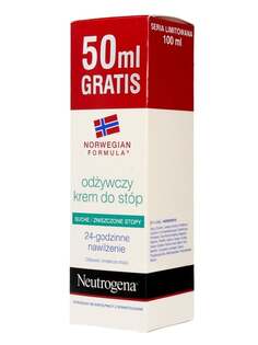 Норвежская формула, питательный крем для ног, 100 мл Neutrogena