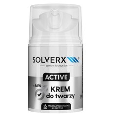 Крем для лица для мужчин, 50 мл Solverx, Active