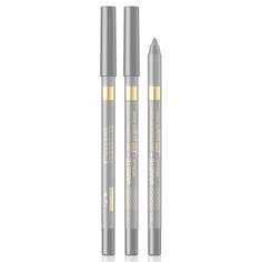 Водостойкий гелевый карандаш для глаз, 12 оттенков серебра Eveline Cosmetics, Variete