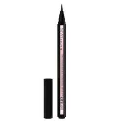 Подводка-кисть Hyper Easy Brush Tip Liner, Карандаш-карандаш для глаз 800 Black Maybelline