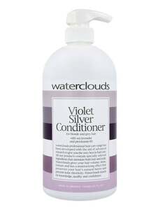 Кондиционер с пигментом для светлых и седых волос, 1000мл Waterclouds Violet Silver Conditioner