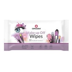 Салфетки для снятия макияжа, 32 шт. Opharm, Make Up Off Wipes