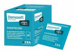 Салфетки для глаз, 20 пакетиков. Demoxoft Plus Clean, Verco