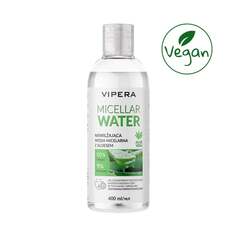 Мицеллярная вода с алоэ Vegan, увлажняющая, для снятия макияжа, 400 мл Vipera