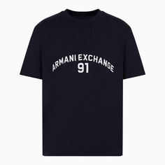 Футболка Armani Exchange Regular Fit, темно-синий