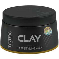 Матовый воск для укладки волос с витамином Е, 150 мл Totex Clay Hair Styling Wax, Inna marka