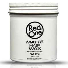 Воск для волос, 100мл Red One, Matte Hair Wax White