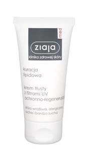 Дневной крем для лица, 50 мл Ziaja, Med Uv Filters Lipid Treatment, ZIAJA MED