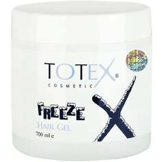Очень сильный гель для укладки волос с УФ-фильтром, 700 мл Totex Freeze Hair Gel, Inna marka