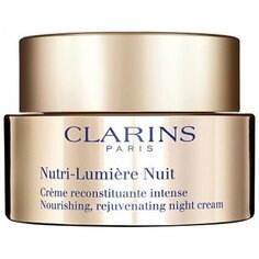 Омолаживающий, питательный и регенерирующий ночной крем для зрелой кожи, 50 мл Clarins, Nutri-Lumiere Nuit Nourishing
