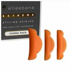 Силиконовые формы для ресниц разных размеров Elleebana, Extreme