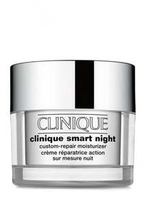 Безмасляный увлажняющий ночной крем для жирной кожи, 50 мл Clinique, Smart Custom-Repair Moisturizer Night
