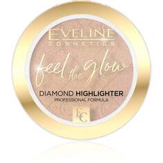 Хайлайтер для лица Feel the Glow Face с камнем № 02 1 шт. Eveline Cosmetics