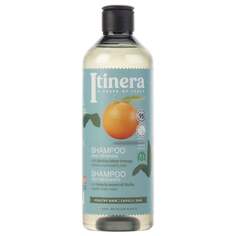 Шампунь для обновления волос с сицилийским горьким апельсином, 95% натуральных ингредиентов, 4x370 мл Itinera, sarcia.eu