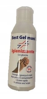 Антибактериальный гель для рук с глицерином, 100мл Best Gel Mani, Inna marka