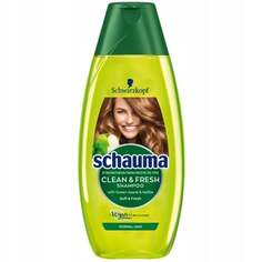Шампунь с яблоком и крапивой для нормальных волос 400мл Schauma Clean &amp; Fresh Shampoo