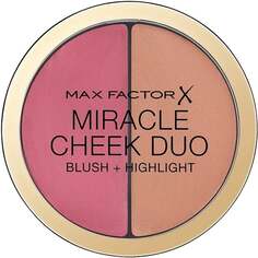 Румяна и хайлайтер для лица Max Factor Miracle Cheek Duo Blush &amp; Highlight 30 Dusty Pink &amp; Copper 11g