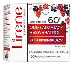 Регенерирующий дневной и ночной омолаживающий крем 50мл Lirene Resveratrol 60+