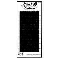 Объемные ресницы Black Feather Curl C, 0,07, 7 мм Jolash