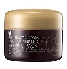 Ночная маска Snail Wrinkle Care, крем против морщин, 80 мл Mizon