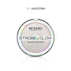 Пудра-хайлайтер STROBE &amp; GLOW HIGHLIGHTER 01 Unicorn 8 г REVERS Rever's