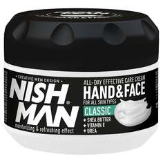 Крем для рук и лица, для всех типов кожи, 300мл Nishman Hand&amp;Face Classic