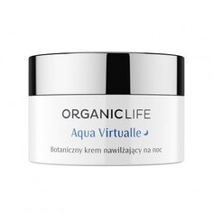 Растительный увлажняющий ночной крем, 50 г Organic Life, Aqua Virtualle