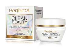 Дневной и ночной крем против морщин 50 мл Perfecta Clean Beauty 60+