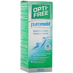 Многофункциональная дезинфицирующая жидкость для мягких контактных линз, 300 мл Opti-Free, PureMoist