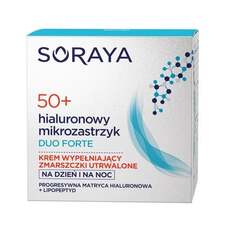 Дневной и ночной крем, 50 мл Soraya, Hyaluronic Microinjection Duo Forte 50+