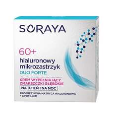 Дневной и ночной крем, 50 мл Soraya, Hyaluronic Microinjection Duo Forte 60+