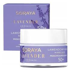 Лавандовый крем против морщин дневной и ночной 50+ 50 мл Soraya Lavender Essence