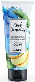 Охлаждающая маска цвета банана для каштановых волос Anwen Cool Bananas 200ml