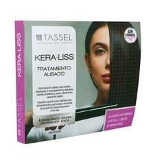 Набор косметики для волос, 75мл + 2х30мл Tassel Kera-Liss Tratamiento Alisado, Inna marka