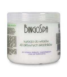 Уход за волосами с 40 активными ингредиентами, 500 г BingoSpa
