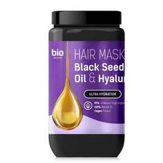 Маска для волос с маслом черного тмина и гиалуроновой кислотой, 946мл Bio Naturell