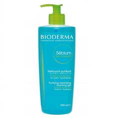 Антибактериальный гель для умывания, 500 мл Bioderma, Sebium