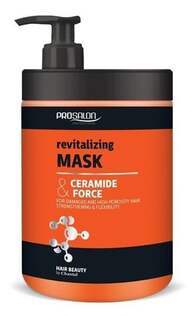 Восстанавливающая маска Prosalon Ceramine Force для поврежденных и пористых волос, 1000 г Chantal